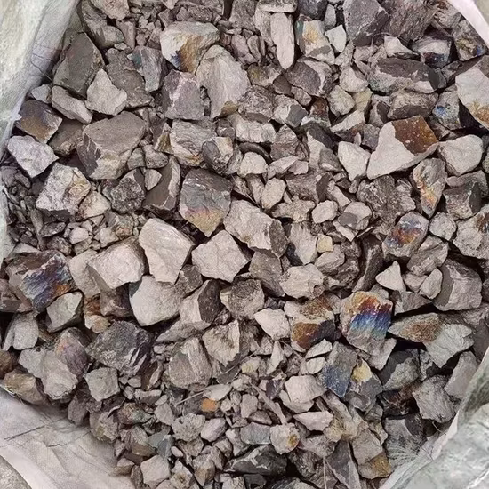 Huanjiang Femn Furnace 배치 제조 공급 야금 성분 10-50mm Ferromanganese Kg당 저렴한 가격 MSDS 시트가 포함된 Ferro 망간 Femn Hc